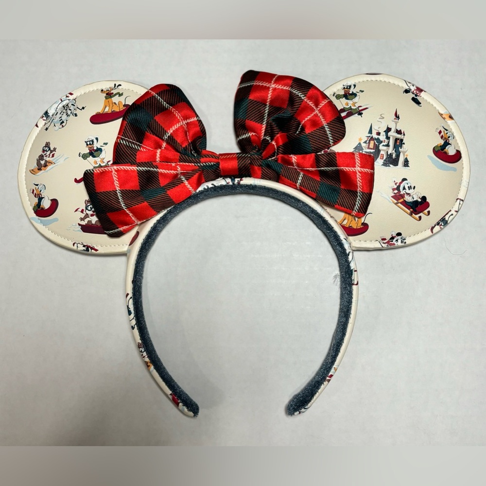 Christmas Minnie Mouse Ears Holiday